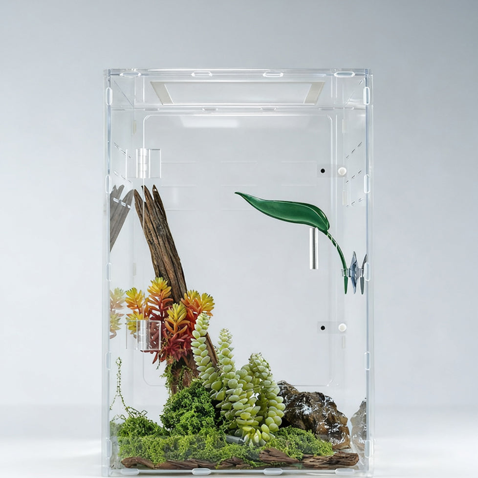 MonsterBox 12"12"18" Acrylic Reptile Enclosure