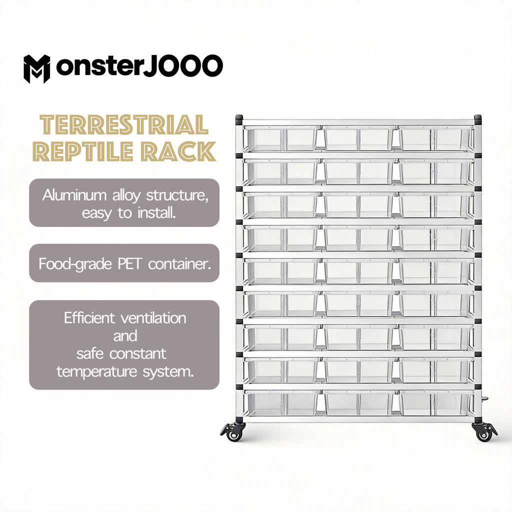 4030 Add-On Layer with 3 High-Transparent Tubs – Silver Aluminum Frame