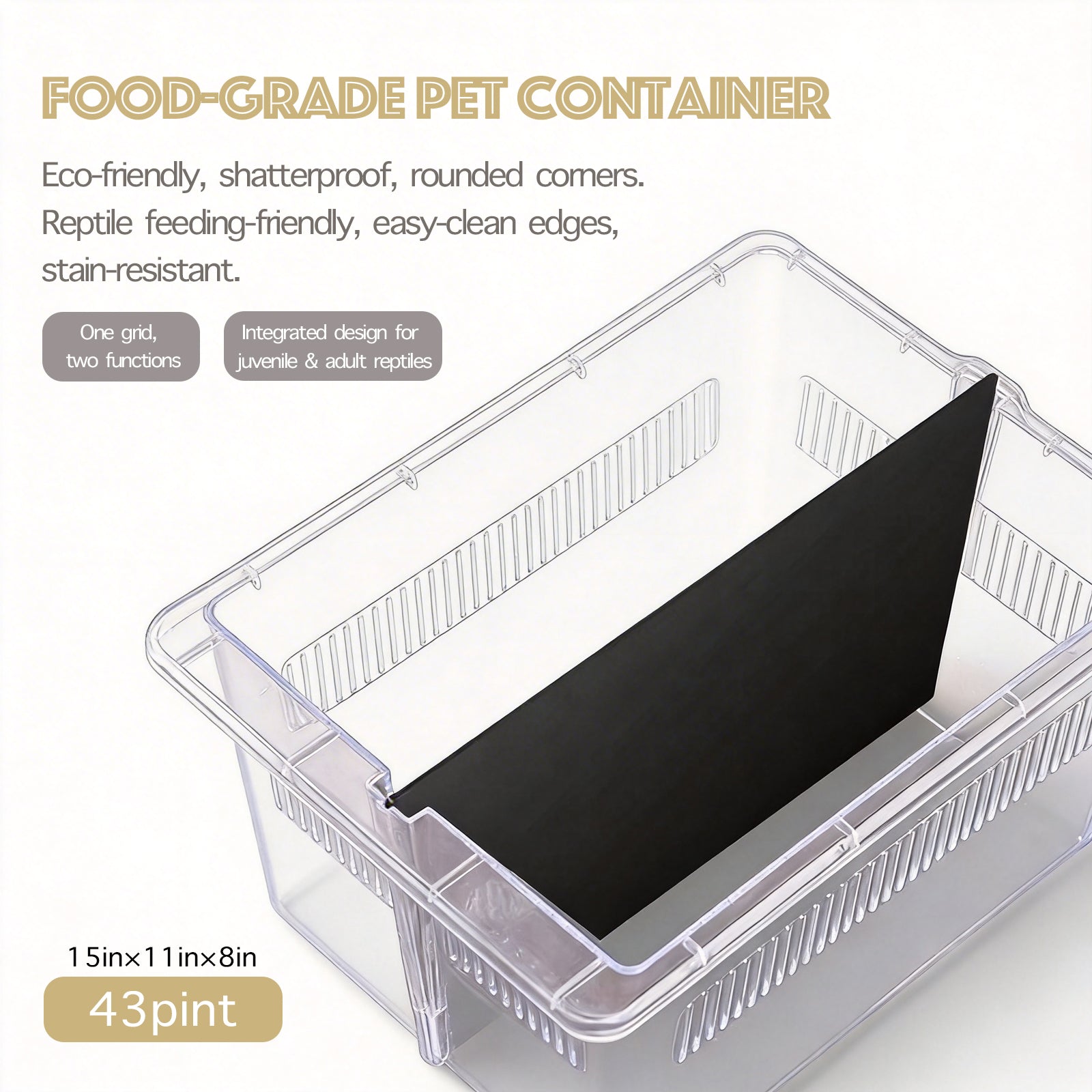 4030R Add-On Layer with 3 High-Transparent Tubs – Silver Aluminum Frame