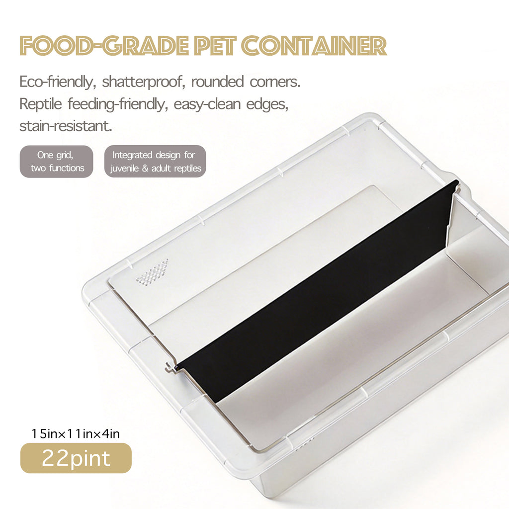 4030 Add-On Layer with 3 High-Transparent Tubs – Silver Aluminum Frame